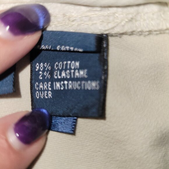 Polo Ralph Lauren Pants Mens 36x30 Tan Stretch Custom Fit Double Button - Picture 13 of 16